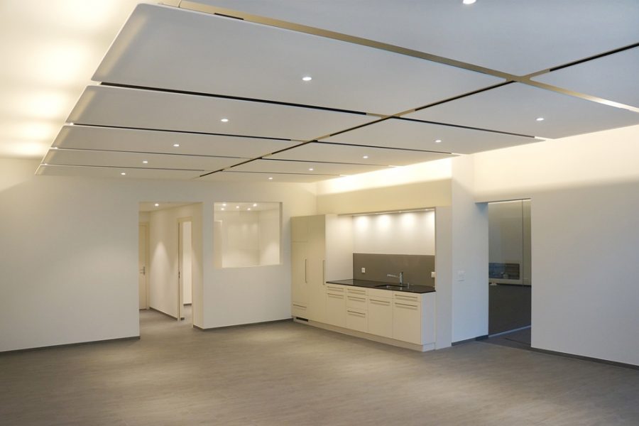 Acoustic panels - Acoustic Fiber Ceiling 01 Photo Bernd Kusber